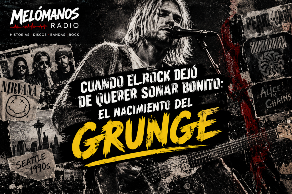 CUANDO EL ROCK DEJÓ DE QUERER SONAR BONITO: EL NACIMIENTO DEL GRUNGE